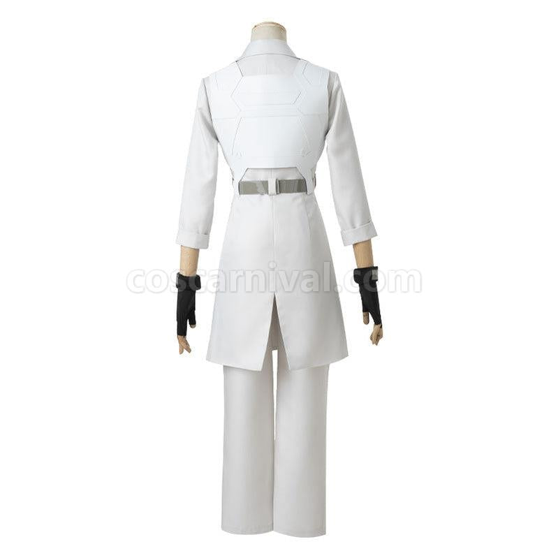 Cells at Work! Black White Blood Cells Female Halloween Full Suit Cosplay Costume coscarnival011112282
