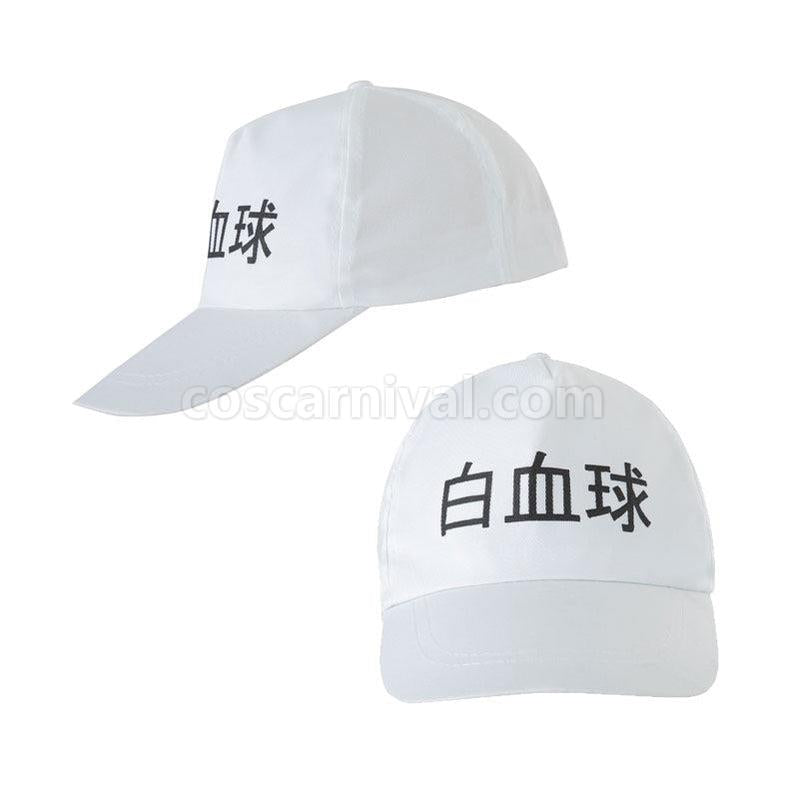 Cells at Work! Black White Blood Cells Female Halloween Full Suit Cosplay Costume coscarnival011112294