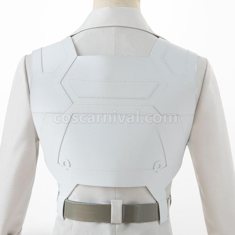 Cells at Work! Black White Blood Cells Female Halloween Full Suit Cosplay Costume coscarnival011112326