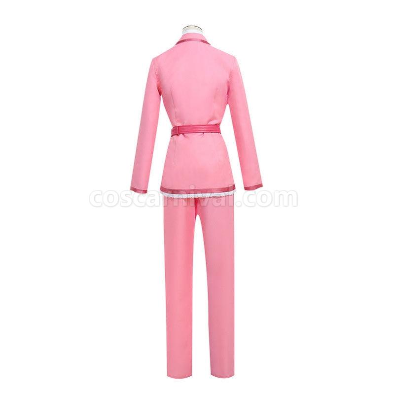 Cells at Work Eosinophil Pink Uniform Cosplay Costume with Hat coscarnival011114994