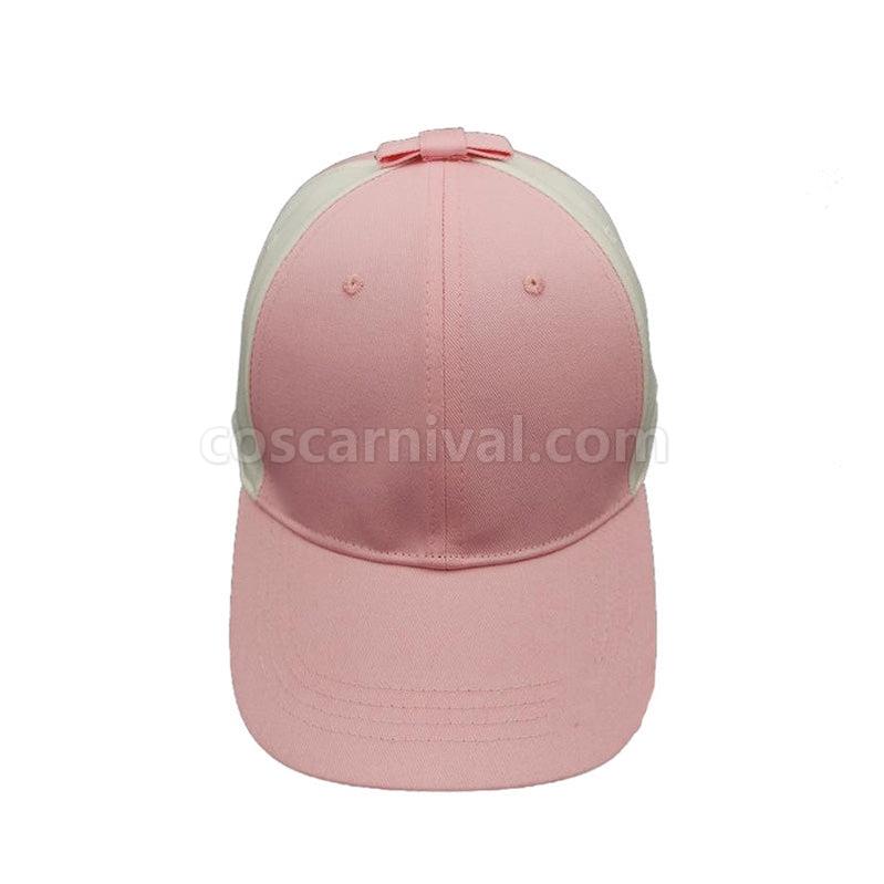 Cells at Work Eosinophil Pink Uniform Cosplay Costume with Hat coscarnival011115005
