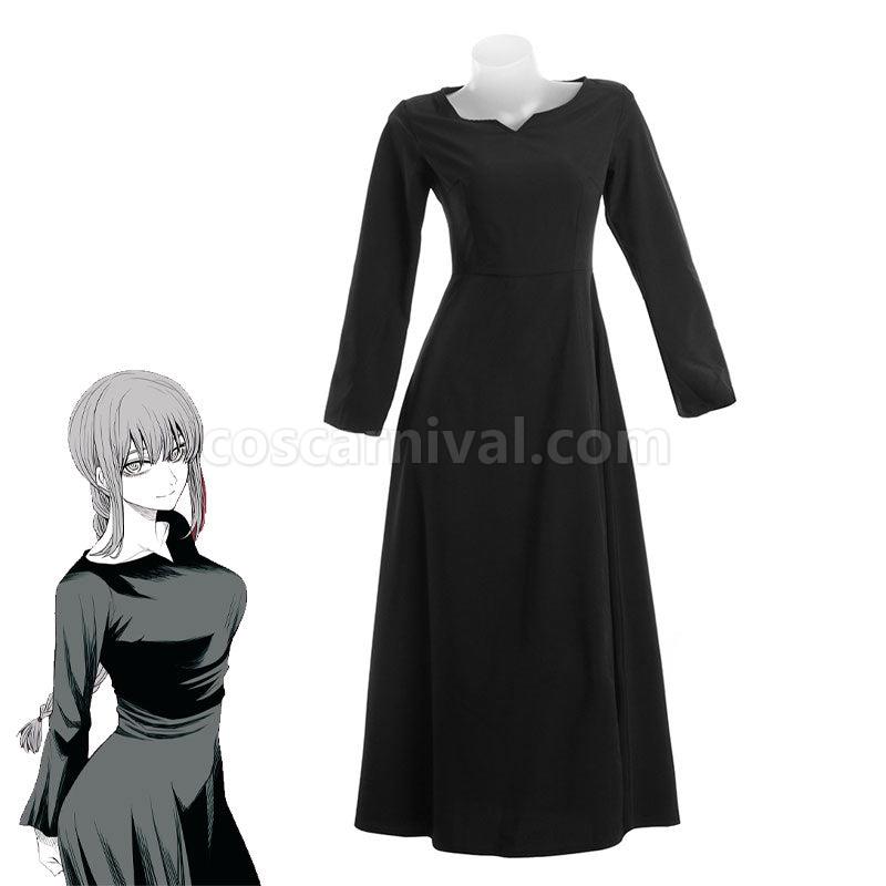 Chainsaw Man Makima Dress Cosplay Costumes coscarnival01119468