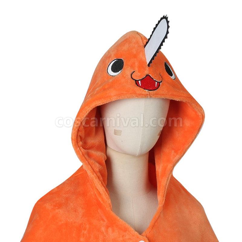 Chainsaw Man Makima Pochita Cloak Cosplay Costumes coscarnival0111940