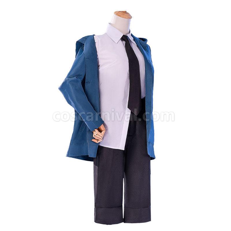 Chainsaw Man Power Blue Cosplay Costume coscarnival01112118