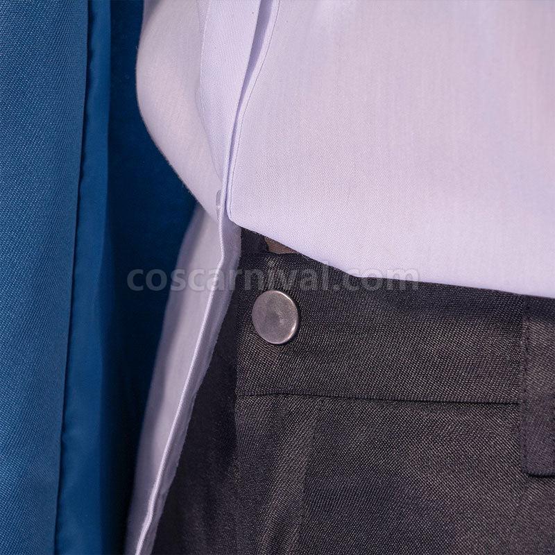 Chainsaw Man Power Blue Cosplay Costume coscarnival01112174