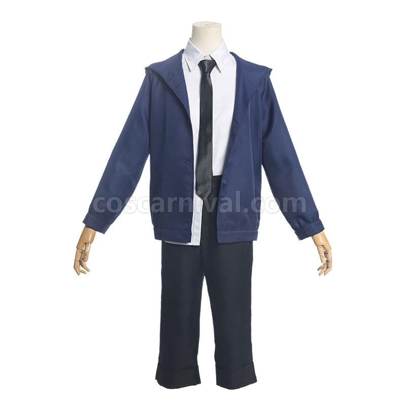 Chainsaw Man Power Blue Fullset Cosplay Costumes coscarnival01119465