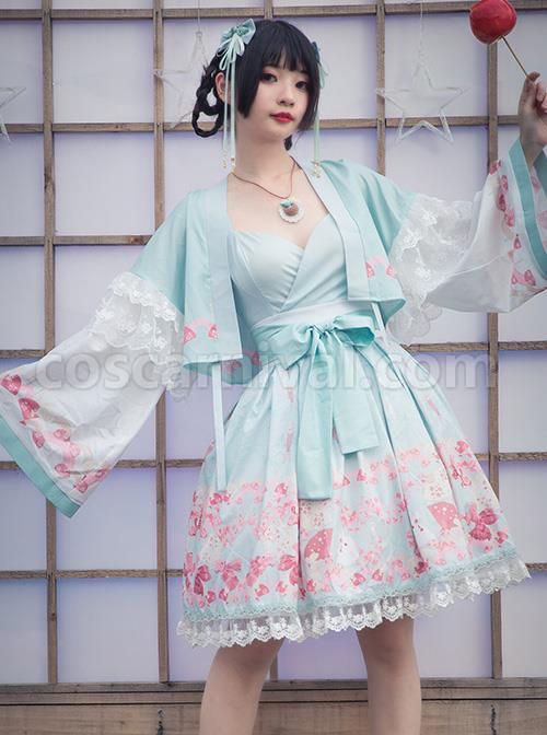 Cherry-Blossom-Festival-Series-JSK-Printing-Light-Green-Japanese-Style-Sweet-Lolita-Sling-Dress-With-The-Thin-Coat-coscarnival-2426.jpg