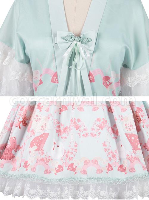 Cherry-Blossom-Festival-Series-JSK-Printing-Light-Green-Japanese-Style-Sweet-Lolita-Sling-Dress-With-The-Thin-Coat-coscarnival-2461.jpg