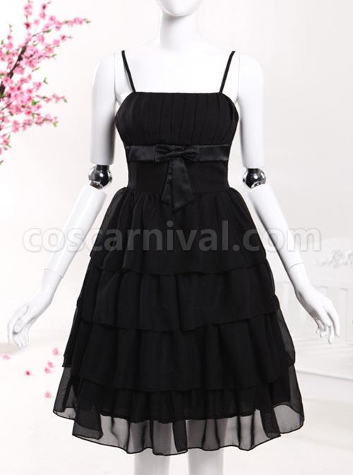 Chiffon-Bowknot-Elegant-Classic-Lolita-Sling-Dress-coscarnival-1348