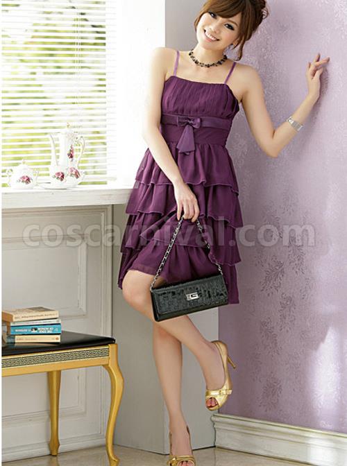Chiffon-Bowknot-Elegant-Classic-Lolita-Sling-Dress-coscarnival-1389