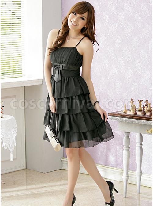 Chiffon-Bowknot-Elegant-Classic-Lolita-Sling-Dress-coscarnival-1392