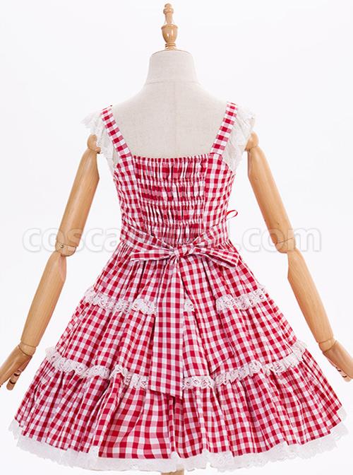 Chiffon-Lace-Plaid-Classic-Lolita-Sling-Dress-coscarnival-66