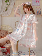 Child-Dream-Paradise-Series-OP-Pink-Diamond-Pattern-Irregular-Cute-Pockets-Heart-Button-Large-Pleated-Neckline-Dress-coscarnival-1376