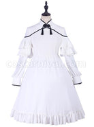 Chinese-Style-Black-Printing-Classic-Lolita-White-Long-Sleeve-Dress-Set-coscarnival-4275