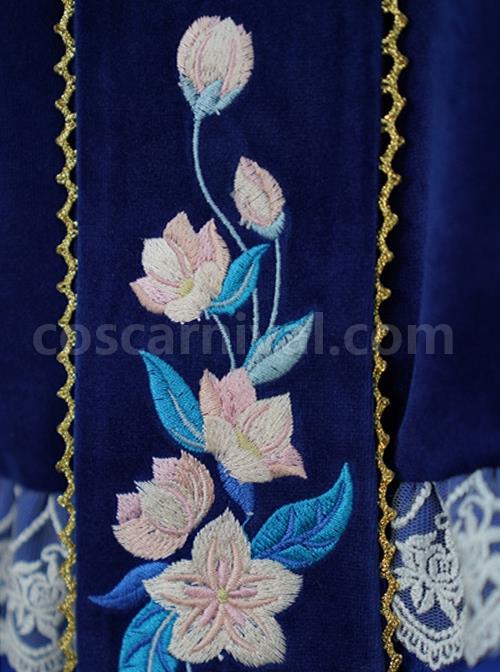 Chinese-Style-Hanfu-Elements-Improved-Lace-Trumpet-Sleeves-Embroidered-Printed-Bows-Elegant-Classic-Lolita-Sleeveless-Dress-Long-Sleeve-Shirt-Suit-coscarnival-4791