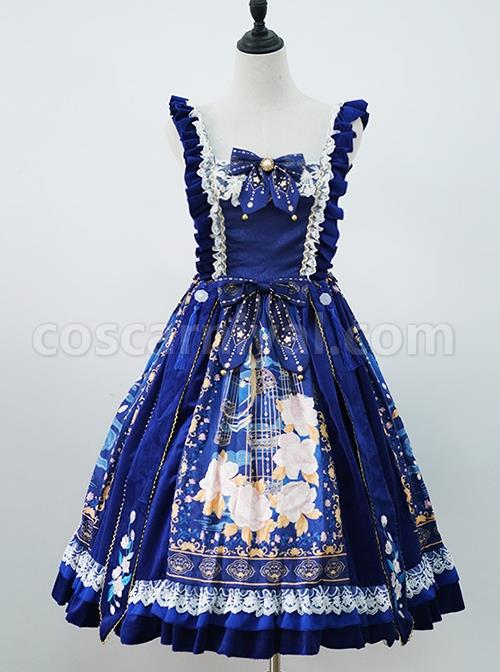Chinese-Style-Hanfu-Elements-Improved-Lace-Trumpet-Sleeves-Embroidered-Printed-Bows-Elegant-Classic-Lolita-Sleeveless-Dress-Long-Sleeve-Shirt-Suit-coscarnival-4826
