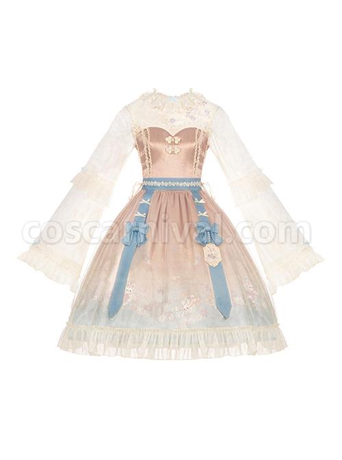 Chinese-Style-Mid-Autumn-Jade-Rabbit-Heavy-Industry-Embroidered-Bell-Sleeved-Long-Sleeve-Classic-Lolita-Dress-coscarnival-4774