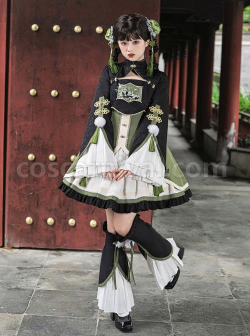 Chinese-Style-New-Chinese-Style-Improved-Han-Element-Panda-Embroidery-Hairball-Decoration-Cute-Classic-Lolita-Sleeveless-Dress-Suit-coscarnival-3286