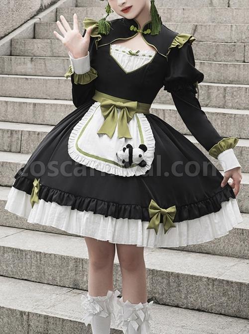 Chinese-Style-Stand-Collar-Chest-Cutout-Design-Green-Bow-Red-Panda-Decoration-Cute-Sweet-Lolita-Long-Sleeved-Dress-coscarnival-2237.jpg