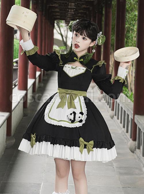 Chinese-Style-Stand-Collar-Chest-Cutout-Design-Green-Bow-Red-Panda-Decoration-Cute-Sweet-Lolita-Long-Sleeved-Dress-coscarnival-2255.jpg