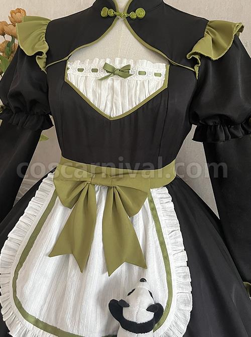 Chinese-Style-Stand-Collar-Chest-Cutout-Design-Green-Bow-Red-Panda-Decoration-Cute-Sweet-Lolita-Long-Sleeved-Dress-coscarnival-2266.jpg