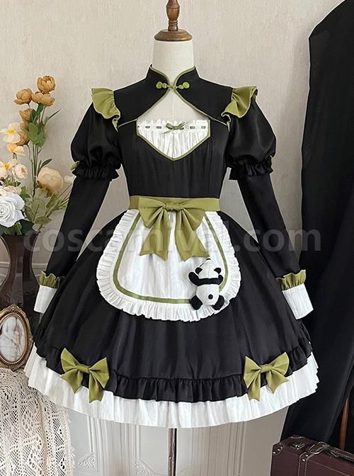 Chinese-Style-Stand-Collar-Chest-Cutout-Design-Green-Bow-Red-Panda-Decoration-Cute-Sweet-Lolita-Long-Sleeved-Dress-coscarnival-2279.jpg