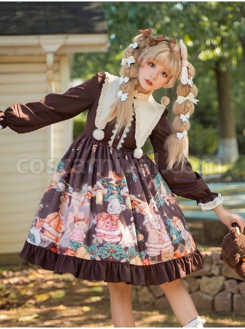 Christmas-Bear-Series-Cute-Printing-Plush-Ball-Ruffle-Pointed-Collar-Sweet-Lolita-Brown-Long-Sleeve-Dress-coscarnival-1190.jpg