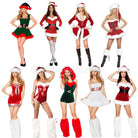 Christmas Girl Cosplay Dress Bar Performance Costume Sexy Suit Skirt Cosplay Costumes coscarnival011113798