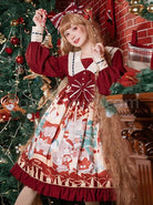 Christmas-Little-Bear-Series-Cute-Navy-Collar-Christmas-Print-Lantern-Sleeves-Lace-Bow-Classic-Lolita-Long-Sleeve-Dress-coscarnival-3183