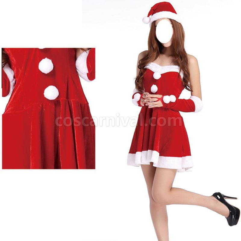 Christmas Princess New Year's Christmas Cosplay Costumes coscarnival01111491