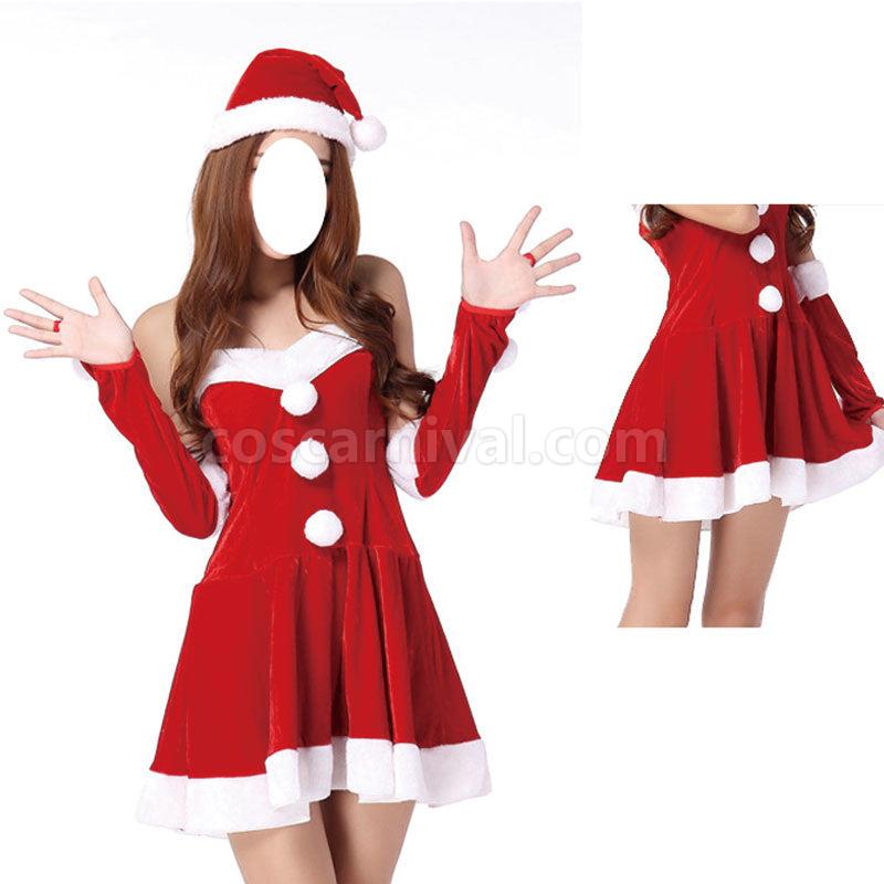 Christmas Princess New Year's Christmas Cosplay Costumes coscarnival01111498