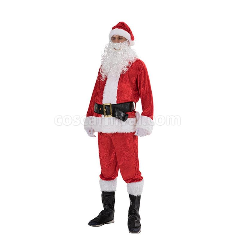 Christmas Santa Suit Adult Costume coscarnival011113354
