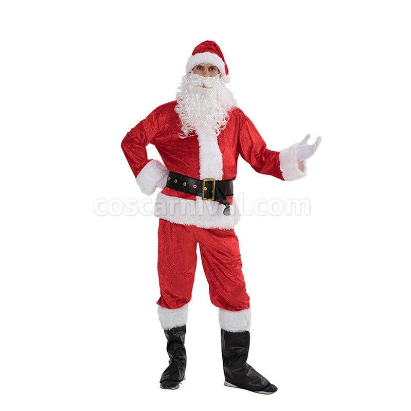 Christmas Santa Suit Adult Costume coscarnival011113367