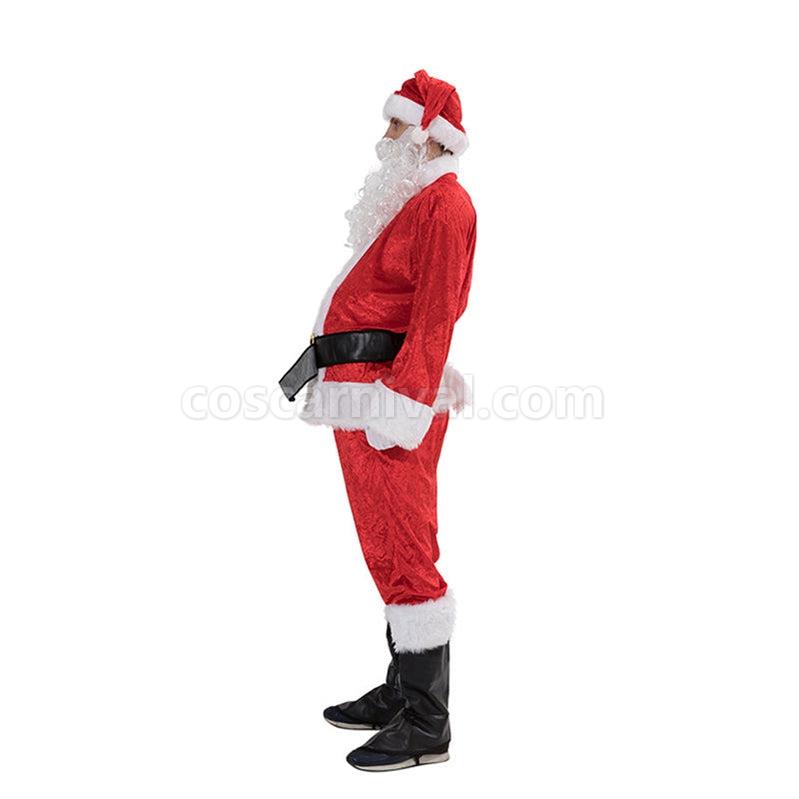 Christmas Santa Suit Adult Costume coscarnival011113373