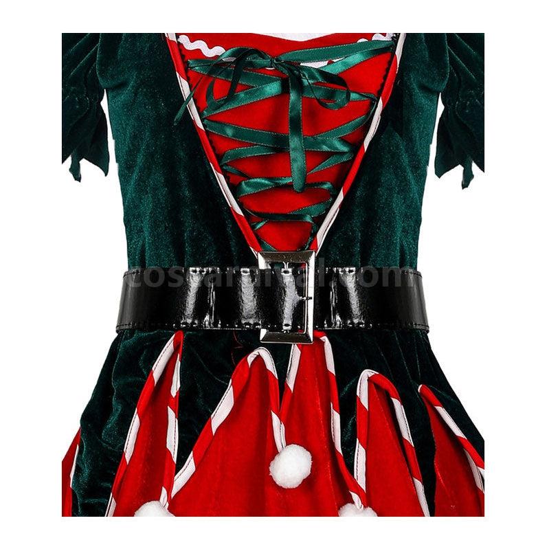 Christmas Stage Performance Cosplay Costumes New Year Party Costumes Female Sexy Christmas Costumes coscarnival011114106