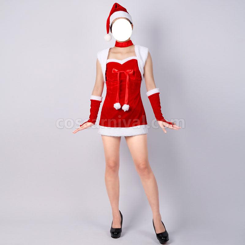 Christmas Women's New Year's Shirt Bunny Girl Maid Coslay Costumes coscarnival01112345