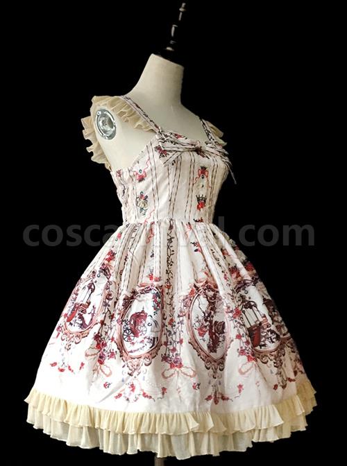 Cinderella-Series-Printing-Classic-Lolita-Sling-Dress-coscarnival-3680