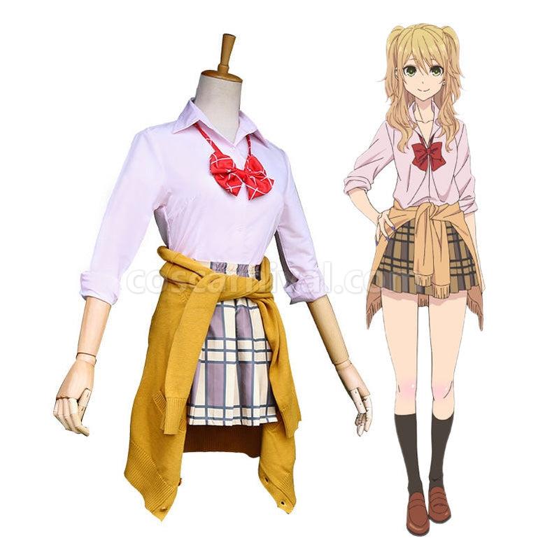 Citrus Yuzu Aihara Uniform Outfit Cosplay Costume coscarnival011116062