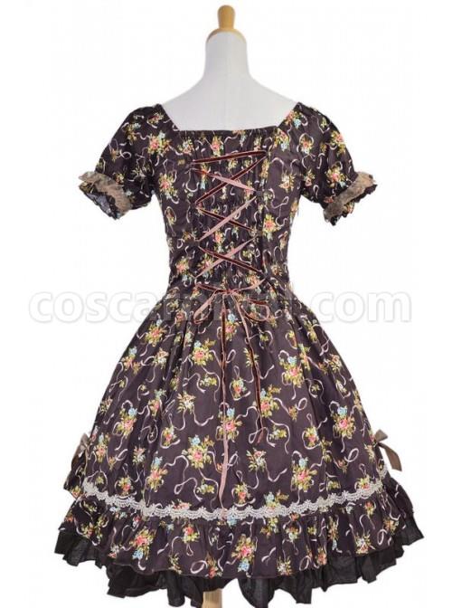 Classic-Brown-Floral-Puff-Short-Sleeves-Cotton-Lolita-Dress-coscarnival-493.jpg