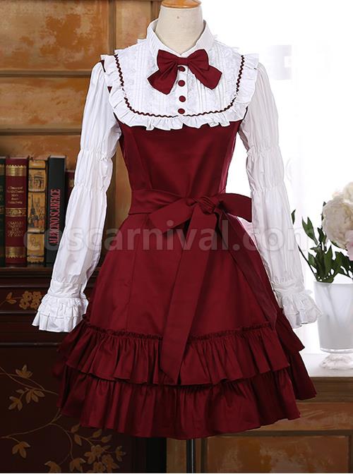 Classic-Cotton-Long-Sleeves-Ruffle-Lolita-Dress-coscarnival-9