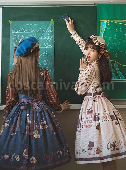 Classic-Lolita-Chocolate-Candy-Print-Decoration-Letter-Print-Cute-High-Waist-Belt-Sleeveless-Dress-coscarnival-1782