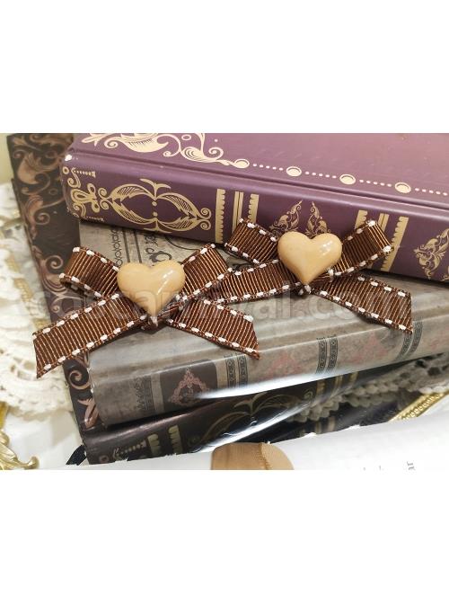 Classic Lolita Pleated Hollow-Out Ruffles Design Doll Neckline Decoration Detachable Sleeves Daily Shirt coscarnival