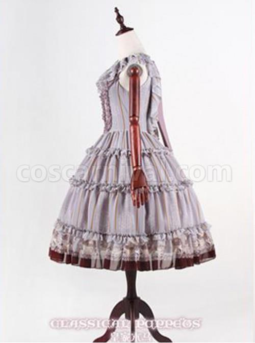 Classical-Puppets-Royal-Carousel-Super-Special-Design-Bluish-Gray-Chiffon-Lolita-Jumper-Skirt-coscarnival-5197