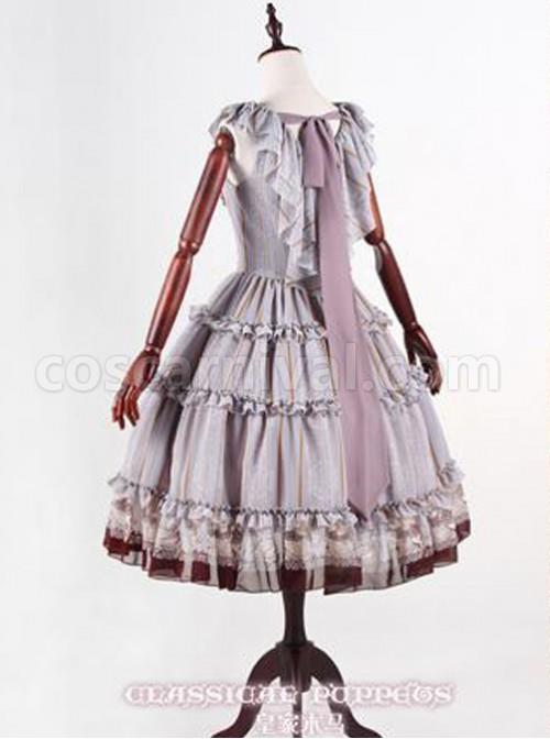 Classical-Puppets-Royal-Carousel-Super-Special-Design-Bluish-Gray-Chiffon-Lolita-Jumper-Skirt-coscarnival-5202