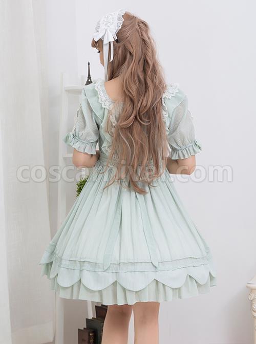 Concise-Lace-Ruffles-Classic-Lolita-Short-Sleeve-Dress-coscarnival-5178