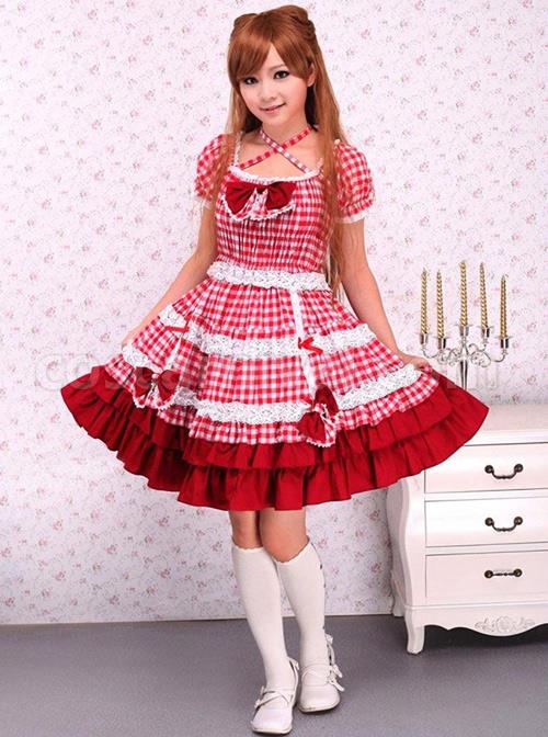 Cotton-Red-Plaid-Ruffle-Sweet-Lolita-Short-Sleeve-Dress-coscarnival-1160.jpg