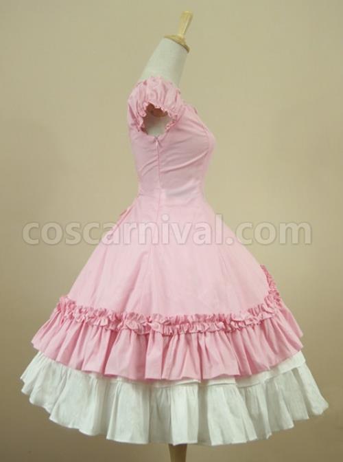 Cotton-Short-Sleeves-Ruffle-Classic-Lolita-Dress-coscarnival-1230