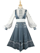 Crane-String-Series-Improved-Chinese-Style-Exquisite-Embroidery-Buckle-Design-Classic-Lolita-Long-Sleeve-Dress-Set-coscarnival-3091