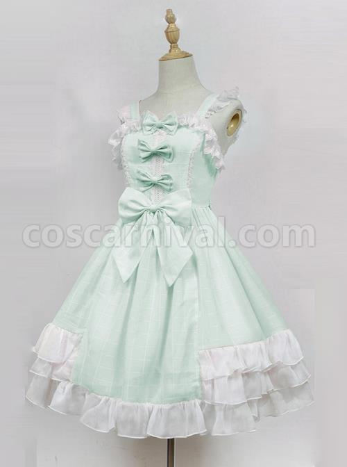 Cream-Mousse-Macarons-Color-Plaid-Classic-Lolita-Sling-Dress-coscarnival-1167