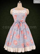 Crystal-Love-Series-JSK-Lace-Ruffle-Bowknot-Classic-Lolita-Sling-Dress-coscarnival-4250